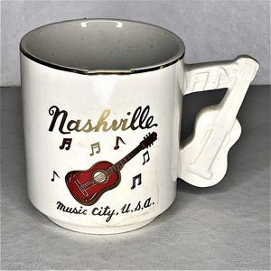 NASHVILLE Music City Guitar Handle from Mel Tillis Country Store Standard Size